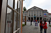 on the Theater place in Weimar, Thuringia, Eastgermany, Germany