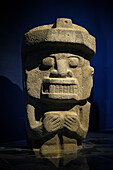 präkolumbische Stein Skulpturen im Museum, San Agustin, Archäologischer Park, UNESCO Weltkulturerbe, Departmento Huila, Kolumbien, Südamerika