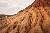 surreal landscape at Tatacoa desert (Desierto de la Tatacoa), township Villavieja nearby Neiva, Departmento Huila, Colombia, Southamerica