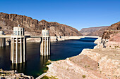 Hoover Dam und Lake Mead, Arizona, USA