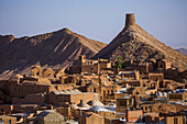 Bergbaustadt Anarak in der Wüste Kavir, Iran, Asien