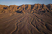 Berge in Mesr in der Wüste Kavir, Iran, Asien