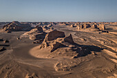 Kaluts in der Dascht-e Lut Wüste, Iran, Asien