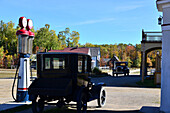 Acadia Historical Village near Caraquet at Gulf of St. Lawrence, New Brunswick, Canada