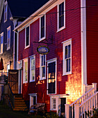 Abends in Lunenburg, Nova Scotia, Ost Kanada