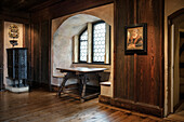 Martin Luther room at Coburg castle, Upper Franconia, Bavaria, Germany