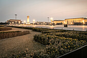 view at Tiananmen Square after Flag Ceremony, Beijing, China, Asia