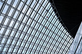 Fenster Putzer auf Glasdach, das chinesische Nationale Zentrum für Darstellende Künste, Chinesisches Nationaltheater, Peking, China, Asien, Architekt Paul Andreu