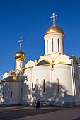 Holy Trinity Cathedral, The Holy Trinity Saint Serguis Lavra, UNESCO World Heritage Site, Sergiev Posad, Golden Ring, Russia