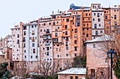 Medieval skyscrapers. Cuenca. Spain.