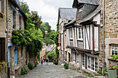 Stadtansicht, Dinan, Bretagne, Frankreich