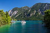 Lake Plansee, Reutte, Lech valley, Tirol, Austria, Europe