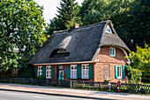 Old customs house in Noderstedt near Hamburg, North Germany, Germany