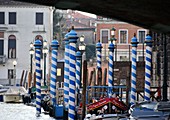 Die Kanäle im Stadtteil Cannaregio von Venedig, Italien