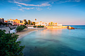 Santa Maria al Bagno village at dawn, Lecce province, Apulia, Italy.