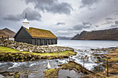 Funnings Kirche, Funningur (Insel Eysturoy, Färöer, Dänemark)