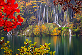 Plitvice at autumn, Plitvicka jezera National Park, Lika and Segna region, Karlovac region, Croatia, Eastern Europe