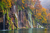 Plitvice at autumn, Plitvicka jezera National Park, Lika and Segna region, Karlovac region, Croatia, Eastern Europe