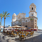 Kathedrale von Cadiz, Plaza de la Catedral, Cadiz, Andalusien, Spanien