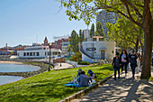 Maritime Museum und Ghiradelli Square, San Francisco, Kalifornien, USA 