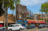 Italienisches Viertel in San Francisco, Kalifornien, USA 