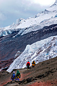 Ecuador slopes CotoPaxi Vulcano