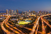 Straßen und Brücken in Miami, USA