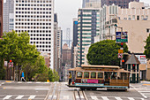 Trams (cable car), San Francisco, California, United States of America, North America