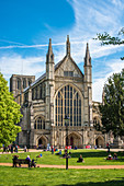Winchester-Kathedrale, Winchester, Hampshire, England, Vereinigtes Königreich, Europa