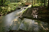 Wassermanagement-System in Augsburg, Galgenablass Düker, Unesco-Welterbe, Bayern, Deutschland