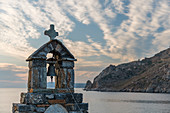 Chapel at Marmari Beach, Mani peninsula, Peloponnese, Greece