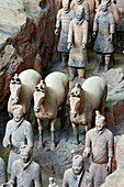 Lintong-Stätte, Armee der Terrakotta-Krieger, UNESCO-Welterbestätte, Provinz Xian, Shaanxi, China, Asien