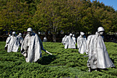 Korean War Veterans Memorial, Washington D.C., Vereinigte Staaten von Amerika, Nordamerika