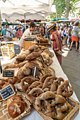 Place Richelme, weekly market, Aix en Provence, France