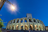 Roman amphitheater in Arles, Provence, Bouce du Rhone, France