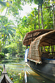 Boat in the Jungle, Cochin, Kerala, India