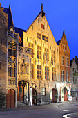 Van Eyck Square, Bruges, Flemish Region, West Flanders, Belgium, Europe