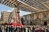 Frühlingsfest Las Fallas, immaterielles Kulturerbe der UNESCO, Valencia, Valencianische Gemeinschaft, Spanien, Europa