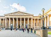 The British Museum in Bloomsbury, London, England, United Kingdom, Europe