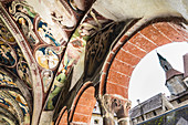 Der Kreuzgang im Dom aus der Barockzeit, Brixen, Südtirol, Alto Adige, Italien