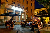 Cafe in Brno, Moravia, Czech Republic