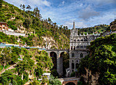 Las Lajas Sanctuary, Narino Departmant, Colombia, South America
