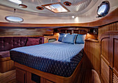 Schlafkabine auf einem Boot