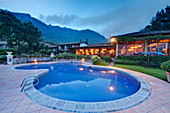 Pool at the Atitlan Hotel, Panajachel, Guatemala