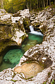 Mostrica Gorge at Stara Fucina, Triglav National Park, Slovenia