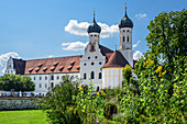 Benediktbeuern Abbey, Benediktbeuern, Upper Bavaria, Bavaria, Germany