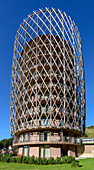 Hochhaus Hotelturm Falkensteiner Hotel, Architekt Matteo Thun, Katschberg, Kärnten, Österreich 