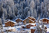 France, Savoie, Maurienne Valley, Modane, Valfrejus ski resort