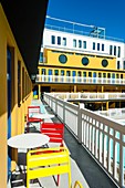 Außenpool des Hotels Molitor, denkmalgeschützt, Art Deco, Paris, Frankreich, eröffnet im Mai 2014