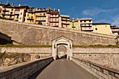 France, Hautes-Alpes, Briancon, Vauban site listed as World Heritage by UNESCO, door Embrun